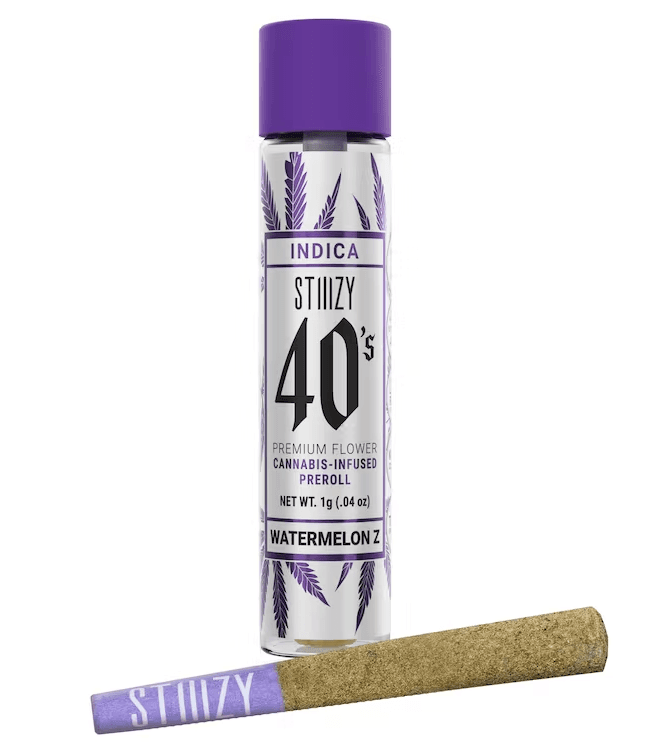 Stiiizy - Watermelon Z 40's Infused Preroll 1g