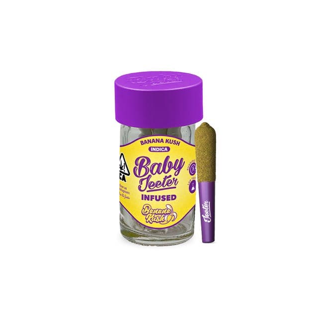 Jeeter - Banana Kush Mini Infused Preroll 5pk