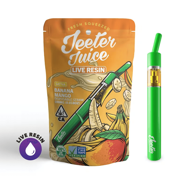 Jeeter - Banana Mango Live Resin Disposable .5g