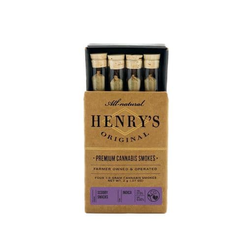 Henry's Original - Scooby Snacks Prerolls 4pk 2g