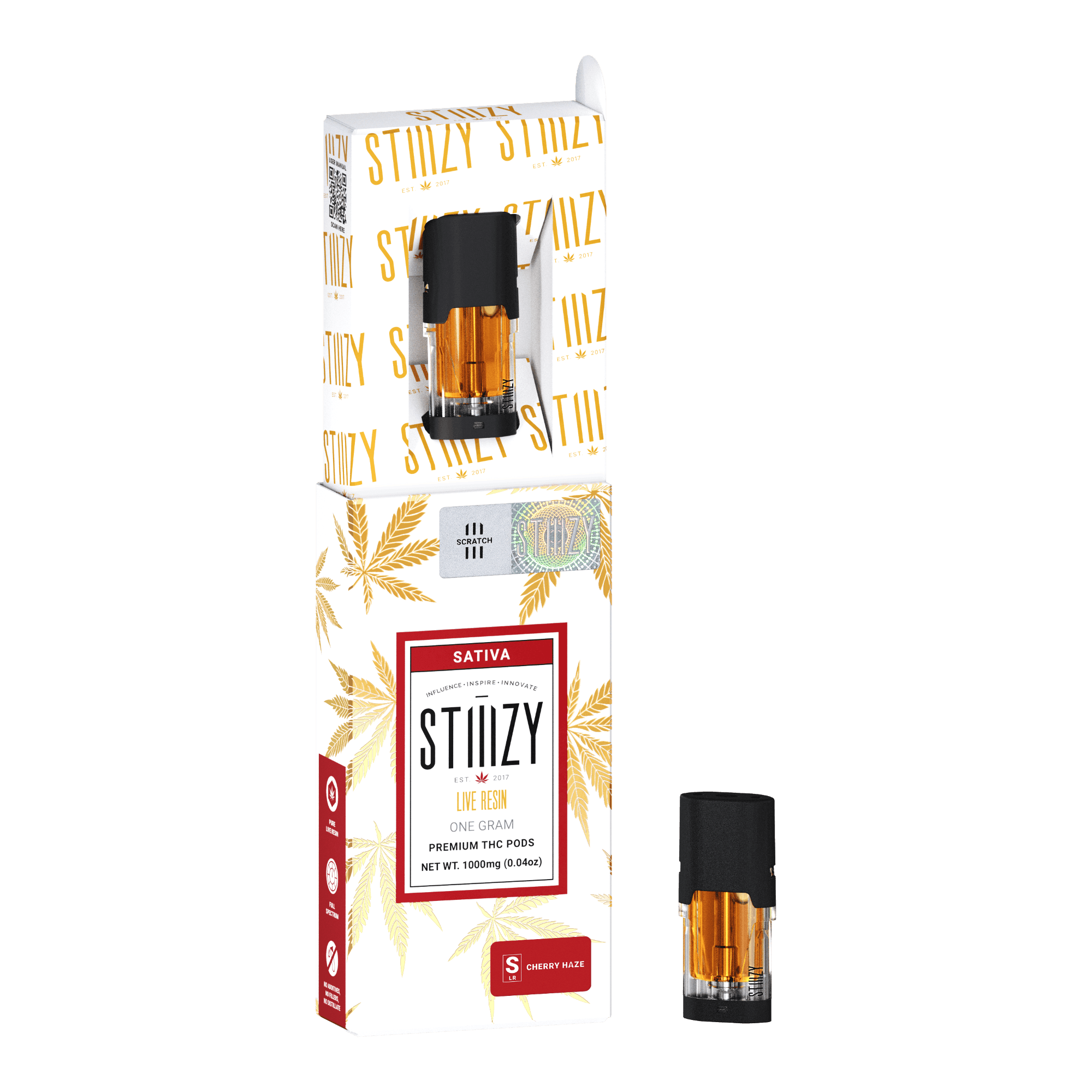 Stiiizy - Cherry Haze Live Resin Pod 1g