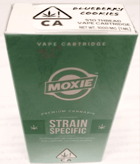 Moxie - Blueberry Cookies Cartridge 1g