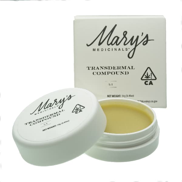 Mary's Medicinals - 1:1 Mini Transdermal Compound 14g
