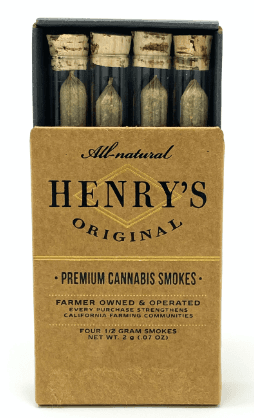 Henry's Original - Electric Lemonade Prerolls 4pk 2g