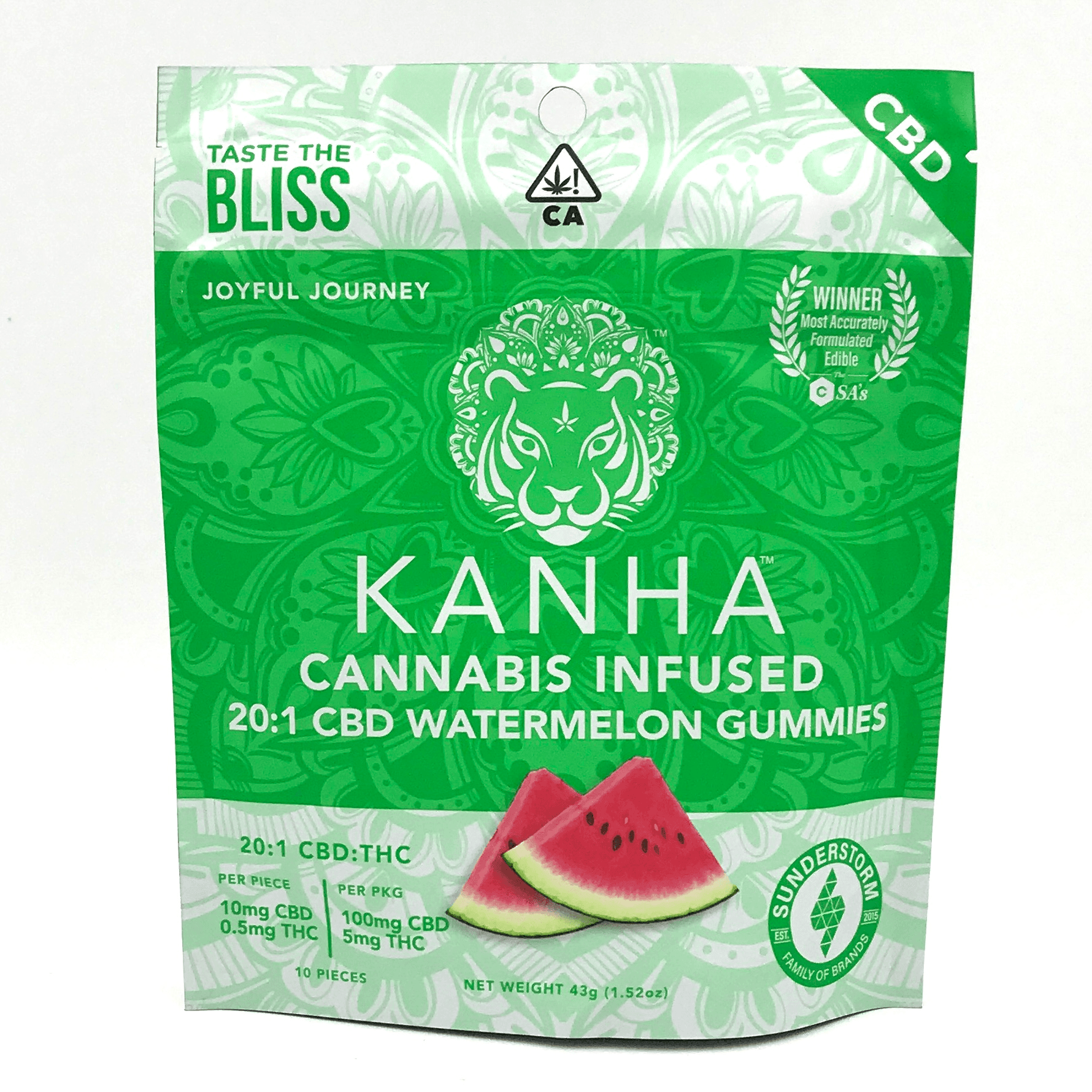 Kanha - 20:1 Watermelon Gummies