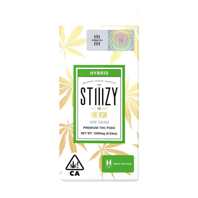 Stiiizy - Berry Zkittles Live Resin Pod 1g