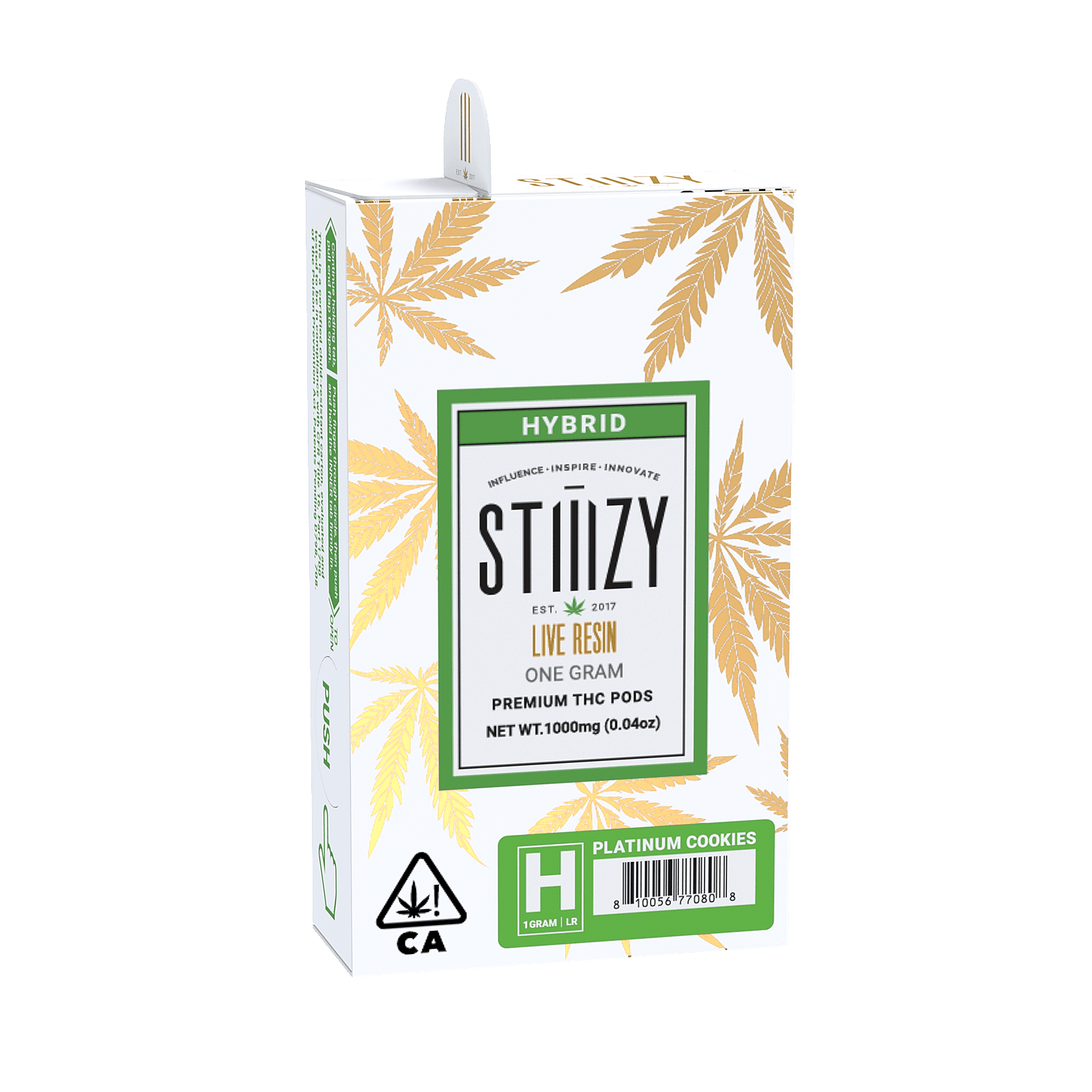 Stiiizy - Platinum Cookies Live Resin Pod 1g