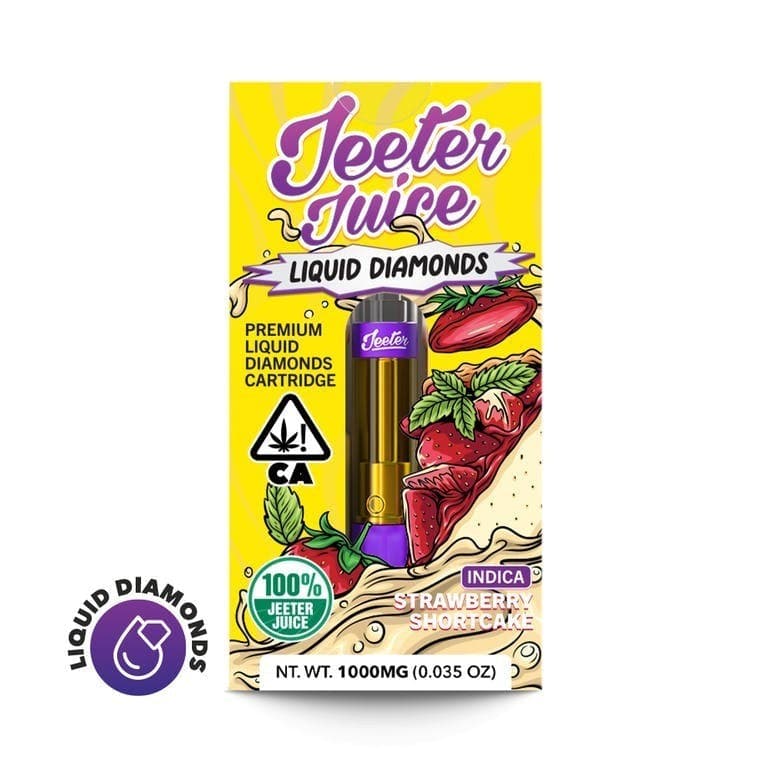 Jeeter - Strawberry Shortcake Liquid Diamonds Vape 1g