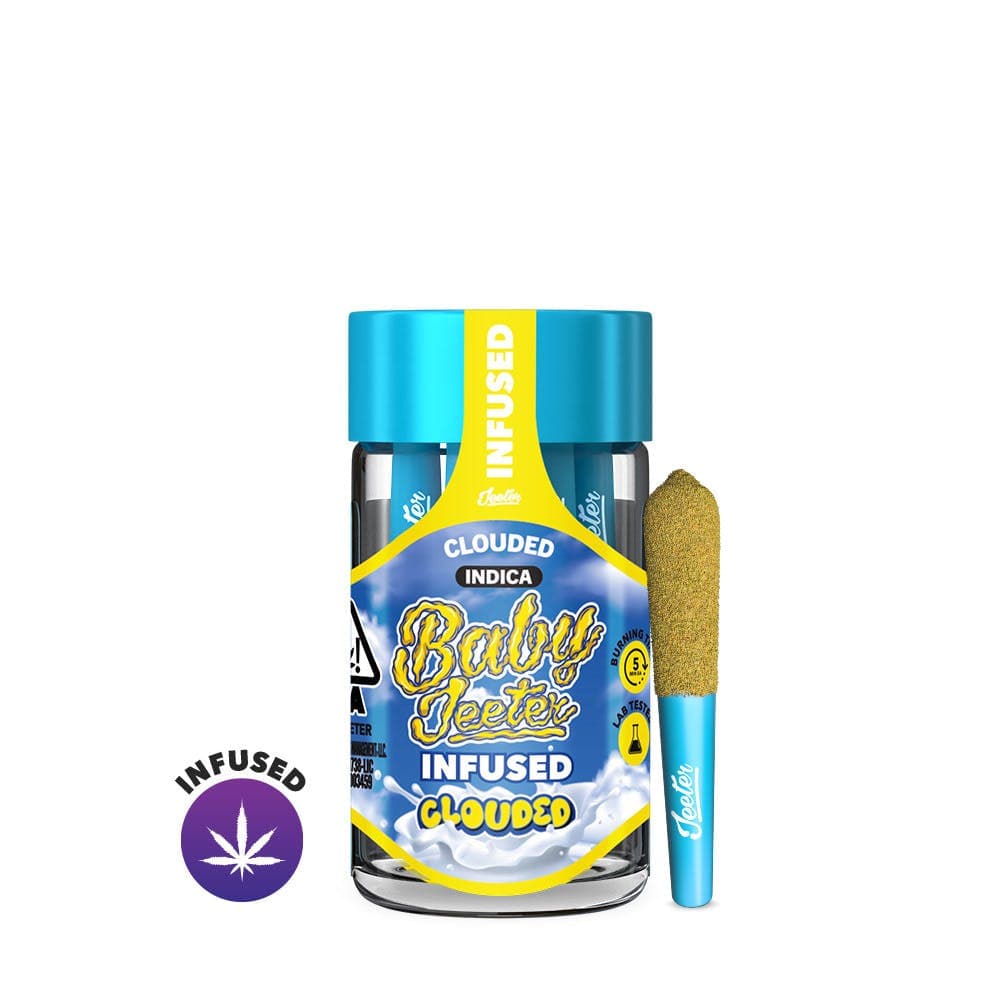 Jeeter - Clouded Infused Baby Preroll 5 Pack