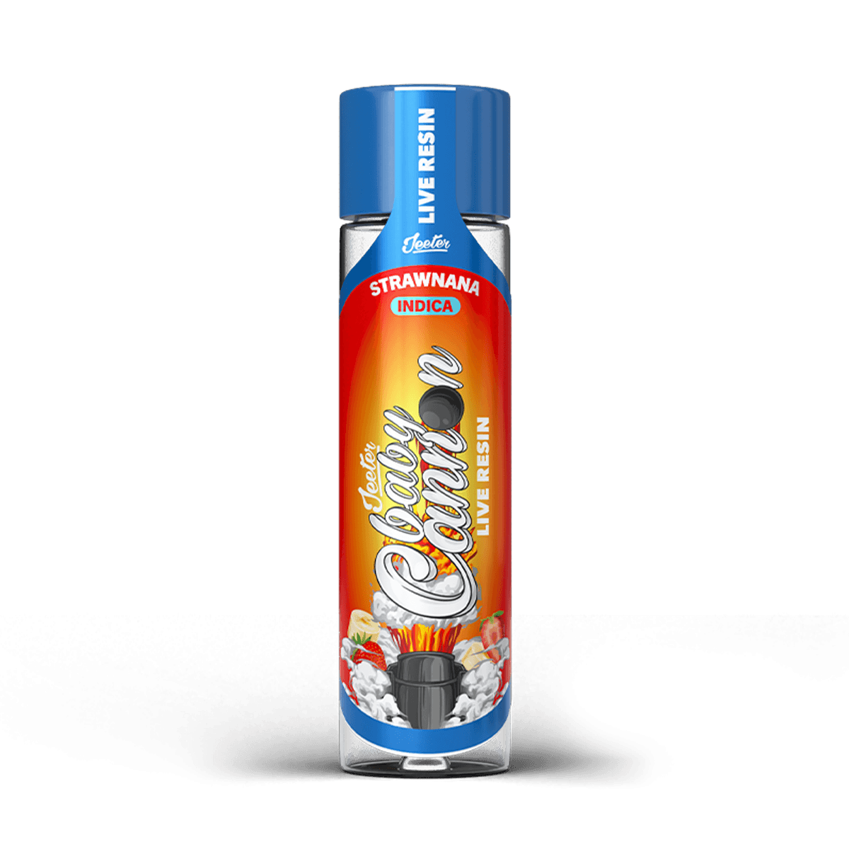 Jeeter - Strawnana Infused Live Resin Cannon Preroll 1.3g