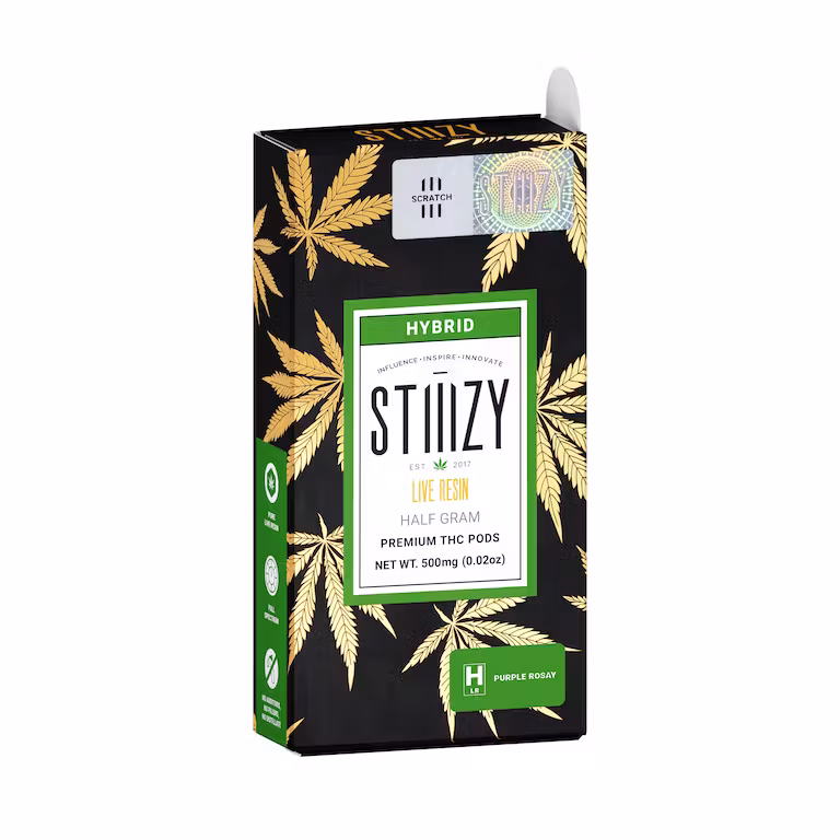 Stiiizy - Purple Rosay Live Resin Pod .5g