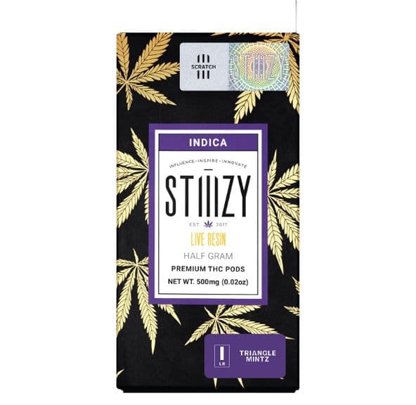 Stiiizy - Triangle Mintz Live Resin Pod .5g