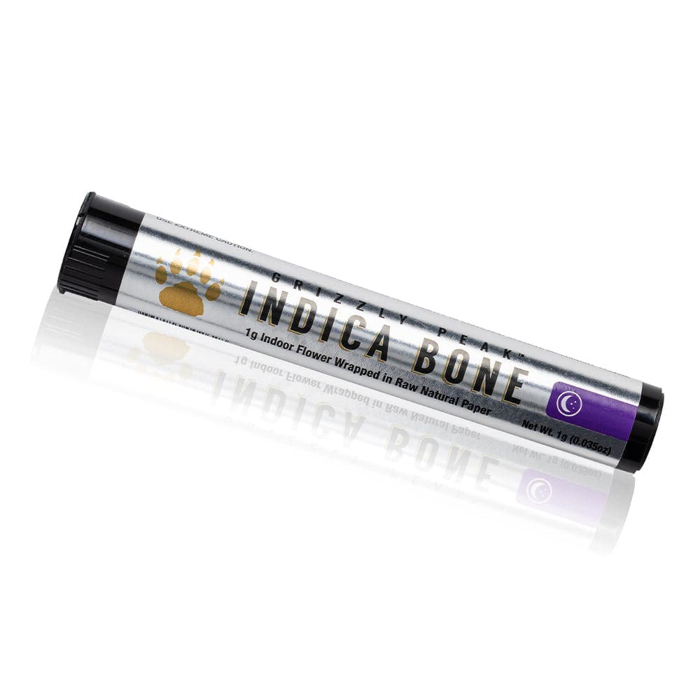 Grizzly Peak - Indica Bone Infused Preroll 1g