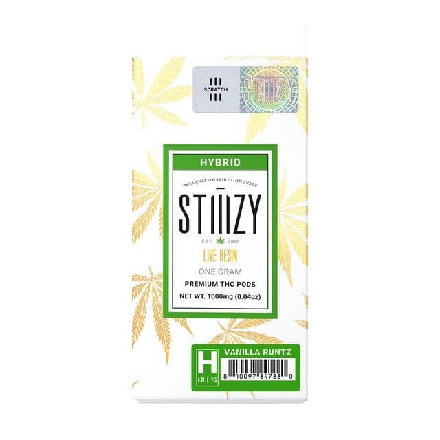 Stiiizy - Vanilla Runtz Live Resin Pod 1g