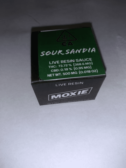 Moxie - Sour Sandia Live Resin Sauce .5g