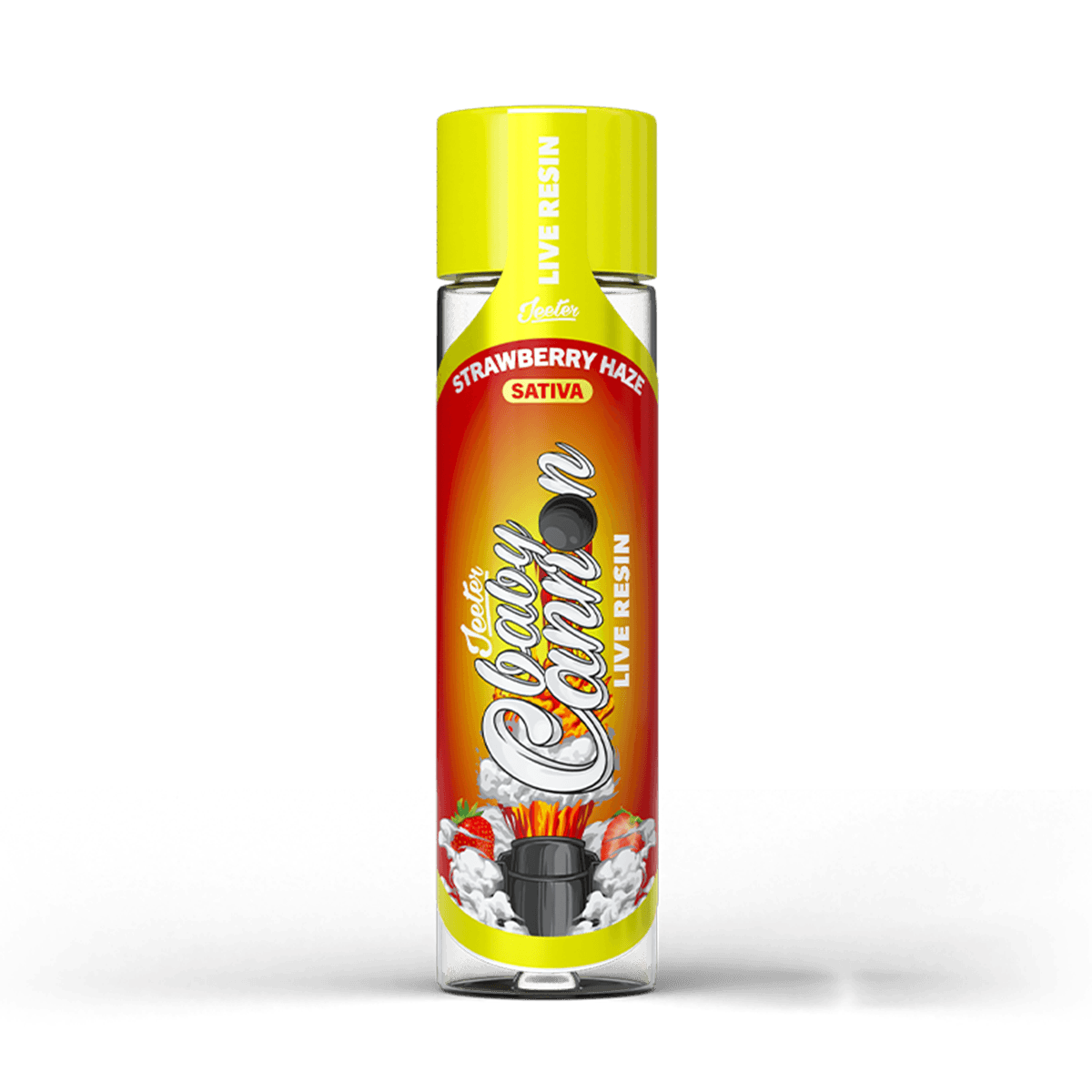 Jeeter - Strawberry Haze Infused Live Resin Cannon Preroll 1.3g