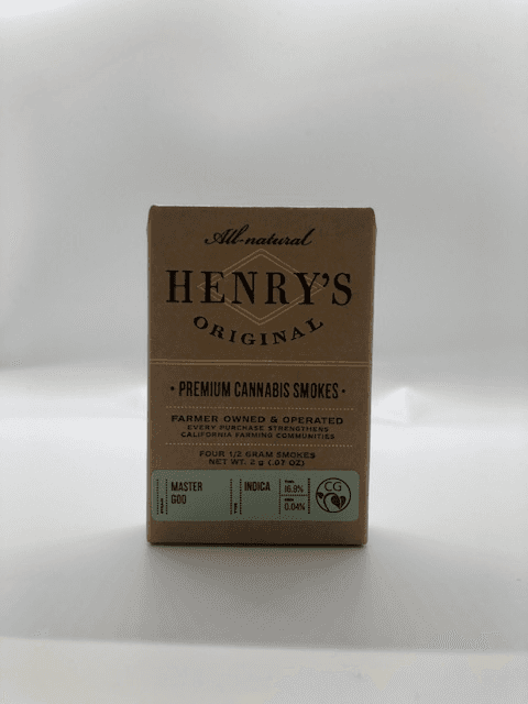 Henry's Original - Master Goo Prerolls 4pk 2g