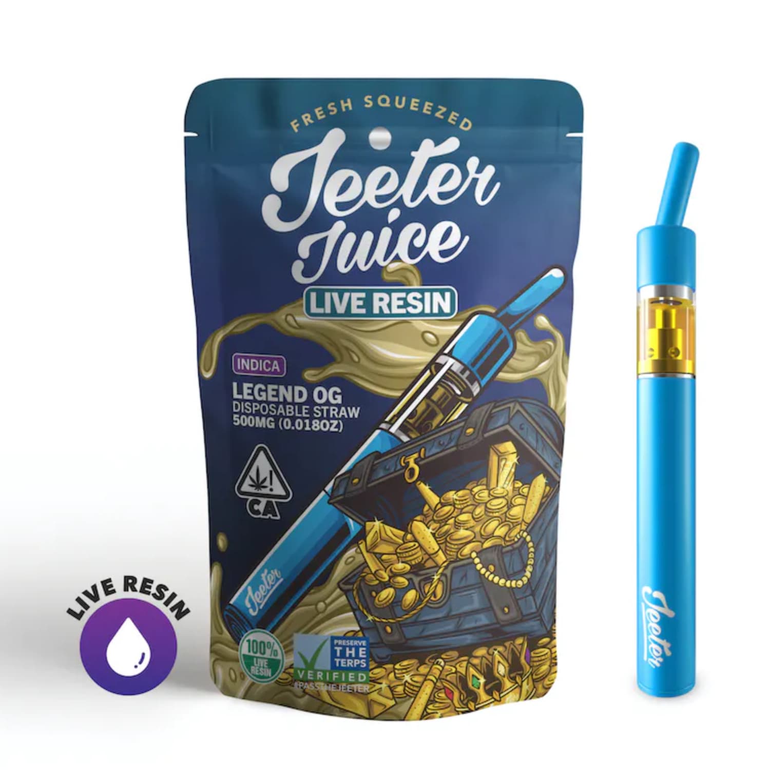 Jeeter - Legend OG Live Resin Disposable .5g