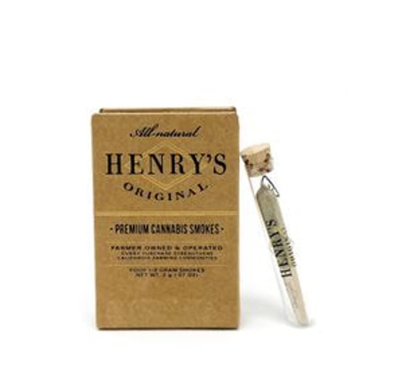 Henry's Original - Green Crack Prerolls 4pk 2g