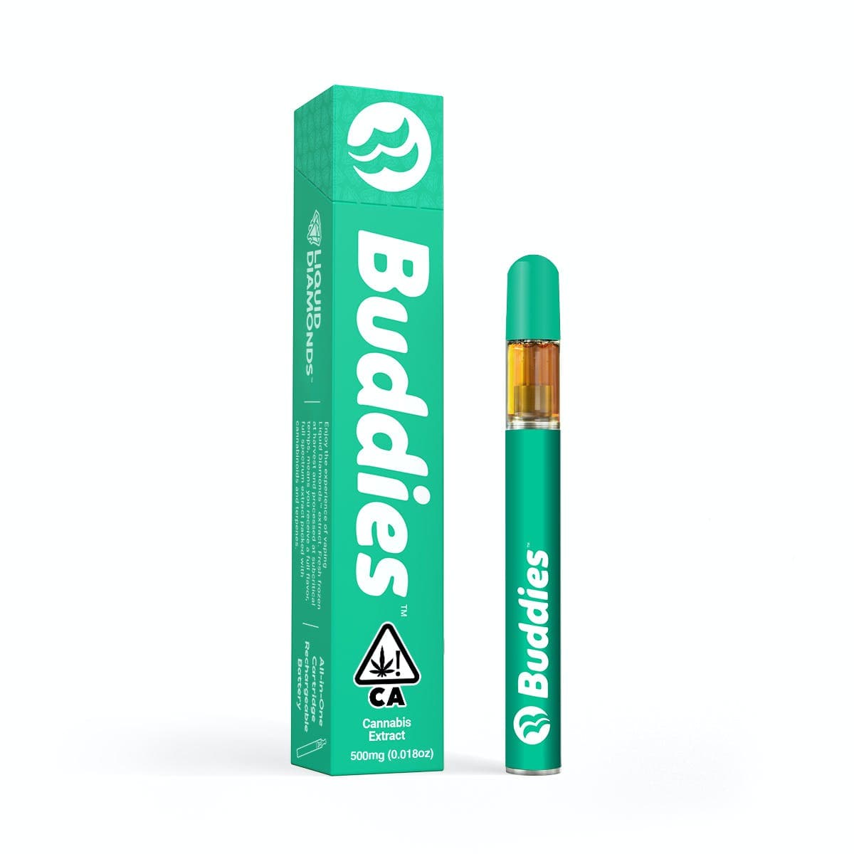 Buddies - Panama Red x Chemdawg Liquid Diamonds Disposable .5g