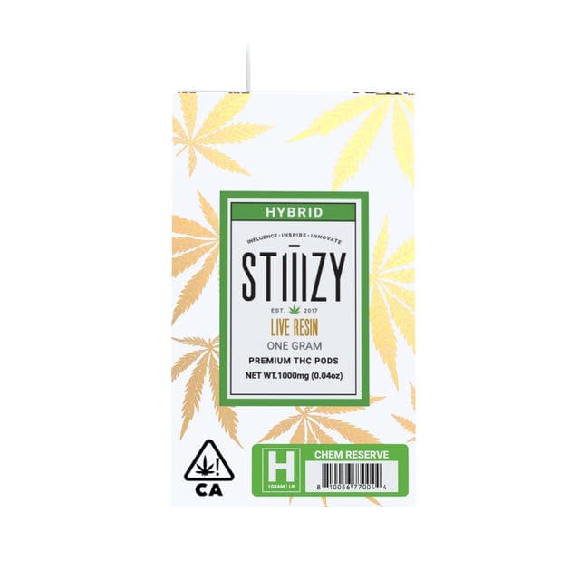 Stiiizy - Chem Reserve Live Resin Pod 1g