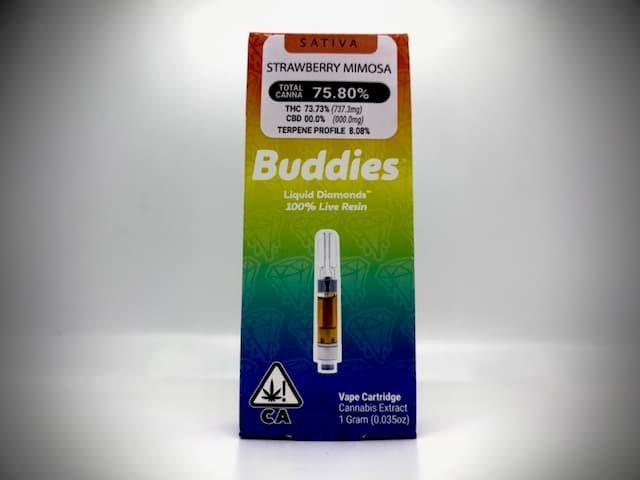Buddies - Strawberry Mimosa Live Resin Liquid Diamonds 1g