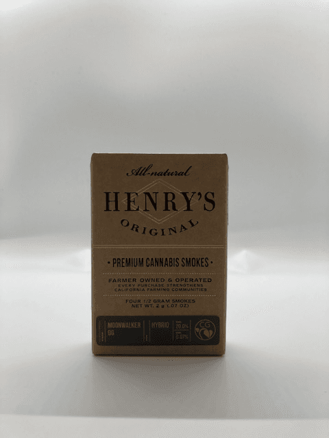 Henry's Original - Moonwalker OG Prerolls 4pk 2g