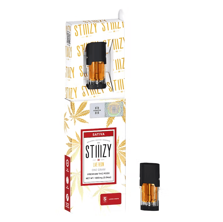Stiiizy - Lemon Creme Live Resin Pod 1g