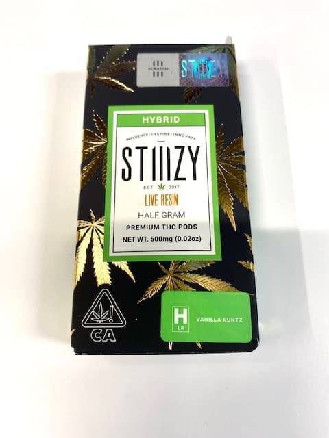Stiiizy - Vanilla Runtz Live Resin Pod .5g
