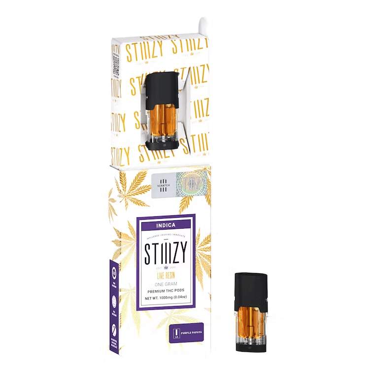 Stiiizy - Purple Papaya Live Resin Pod 1g