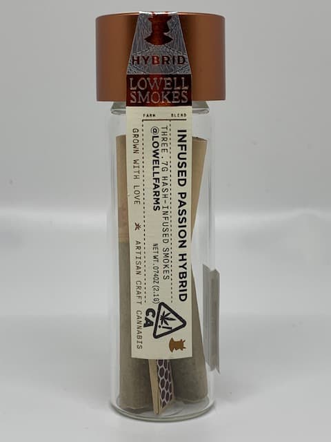 Lowell - Passion Hybrid Infused 2.1g Preroll Pack