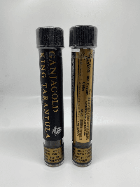 Ganja Gold - King Tarantula Ice Cream Cake Preroll 2.2g