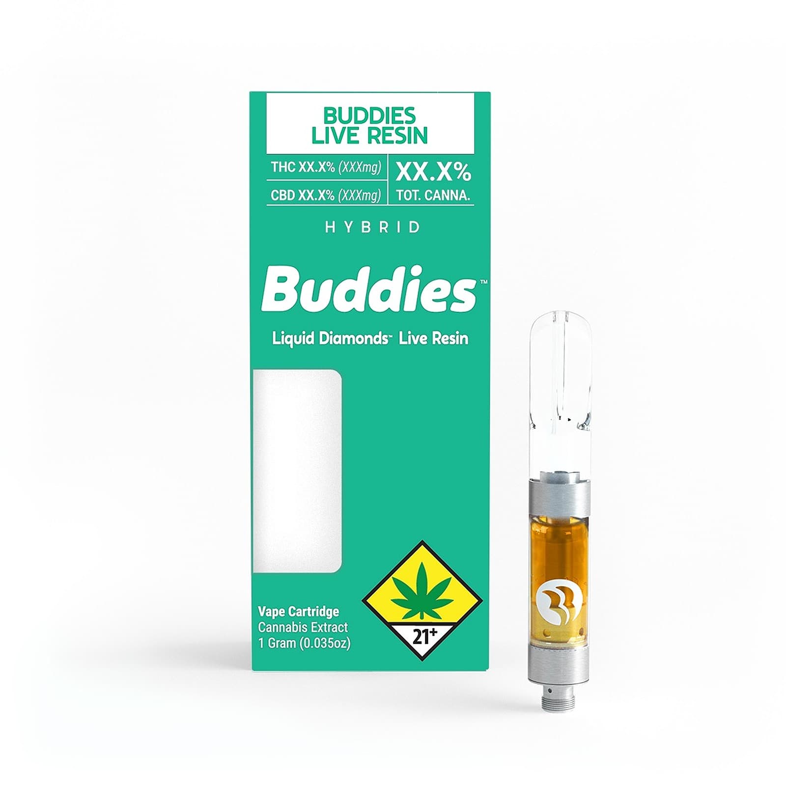 Buddies - La Bomba Live Resin Liquid Diamonds 1g