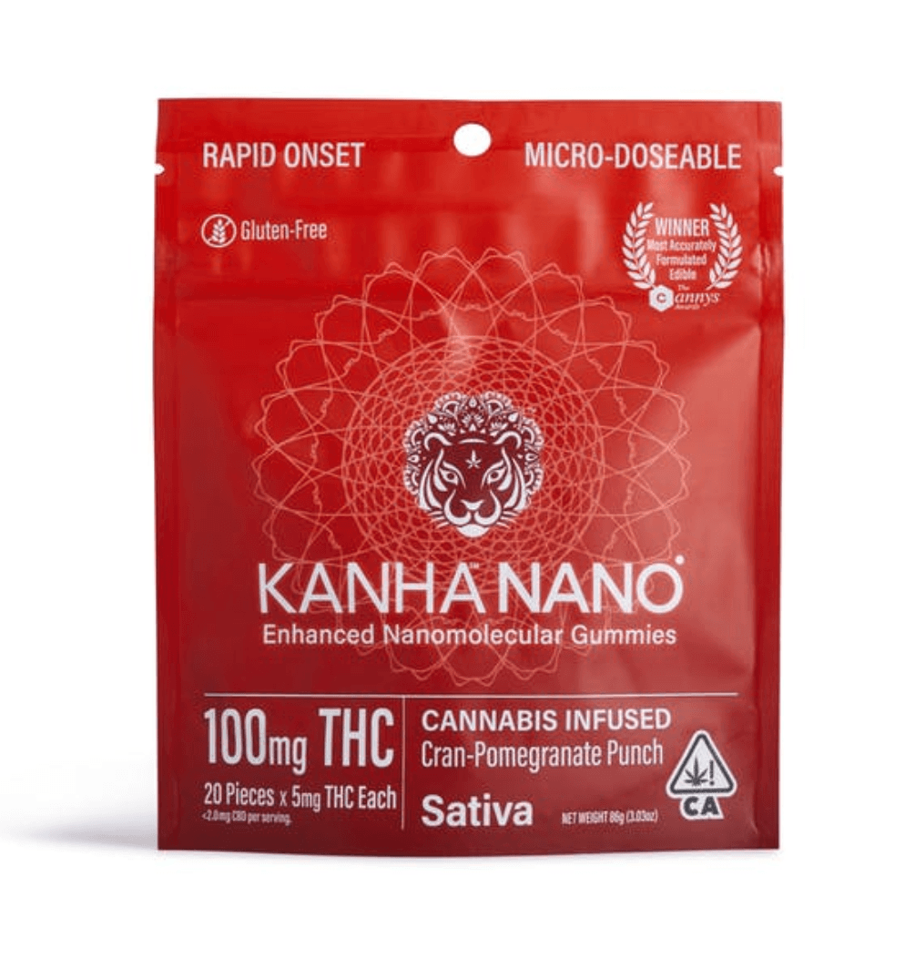 Kanha - G.A.D - Nano Cran Pomegranate Gummies