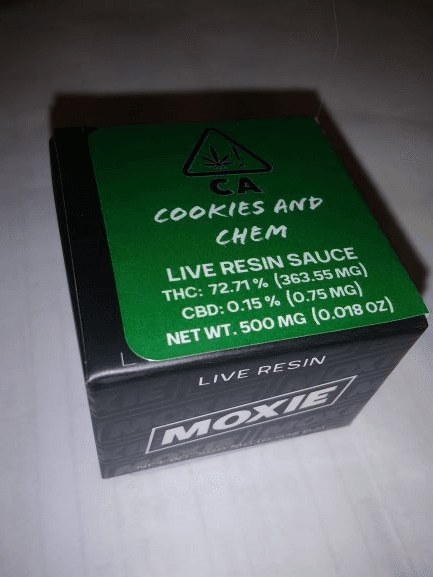 Moxie - Cannabis Brother Cookies and Chem Live Resin Sauce .5g