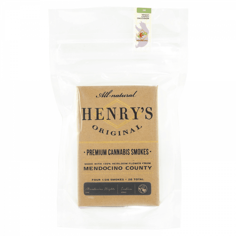 Henry's Original - Mendocino Nights Prerolls 4pk 2g