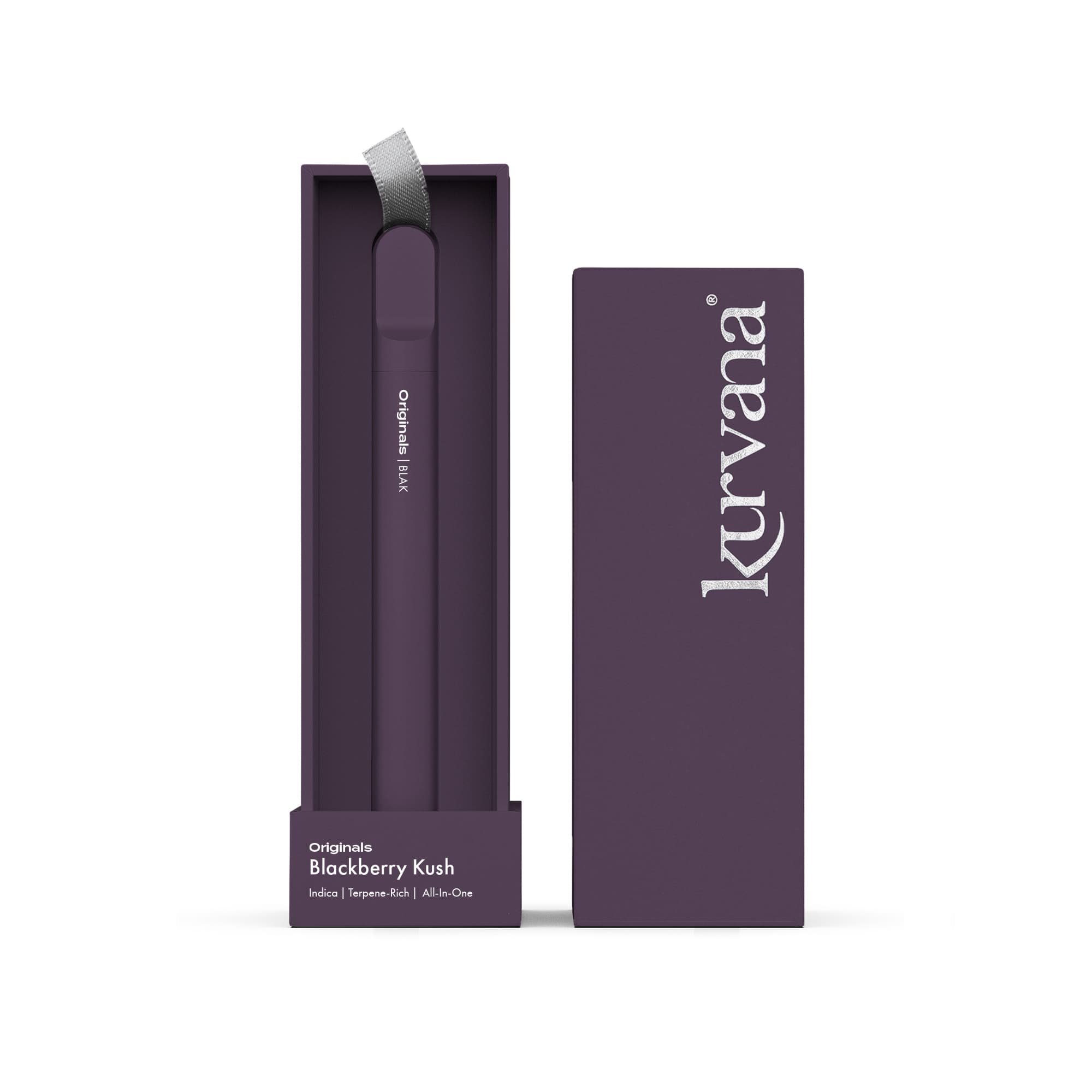 Kurvana - Blackberry Kush Originals Disposable .5g