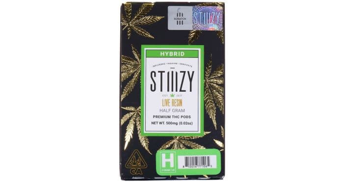 Stiiizy - Platinum Cookies Live Resin Pod .5g