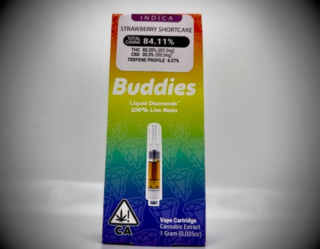 Buddies - Strawberry Shortcake Live Resin Liquid Diamonds 1g