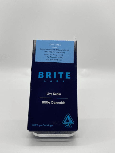 Brite Labs - Lava Cake Live Resin Cartridge 1g