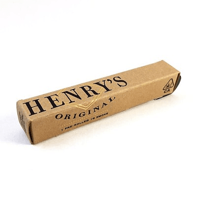 Henry's Original - Lemon Haze Preroll 1g
