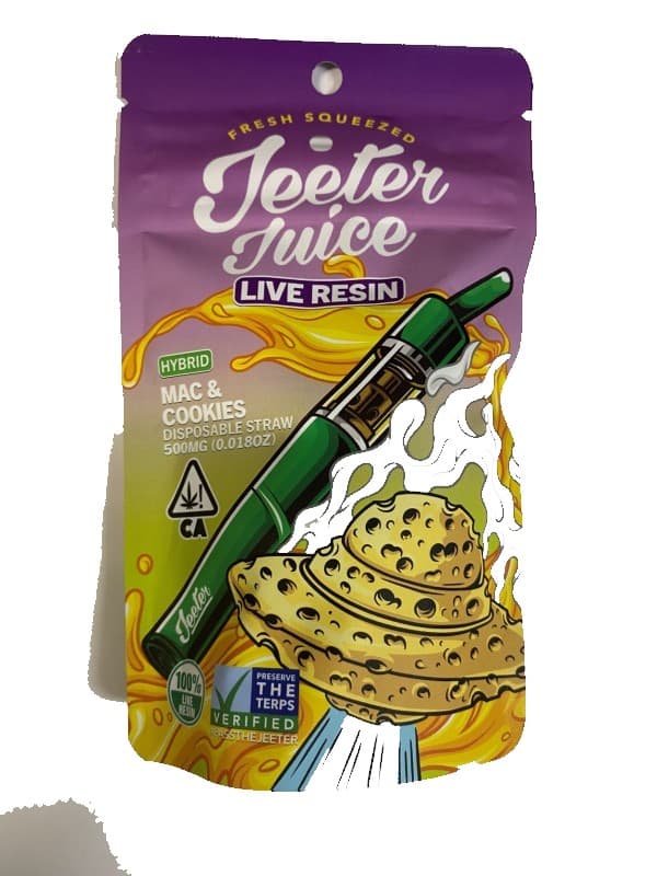 Jeeter - Straw Mac & Cookies Live Resin Disposable
