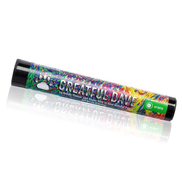 Grizzly Peak - Greatful Dave Infused Preroll 1g