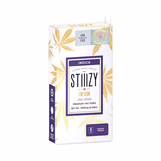 Stiiizy - Papaya Punch Live Resin Pod 1g