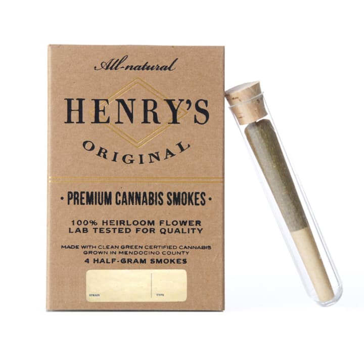 Henry's Original - Headband Preroll 4-Pack 2g