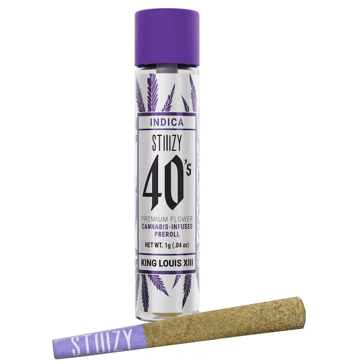 Stiiizy - King Louis XIII 40's Infused Preroll 1g