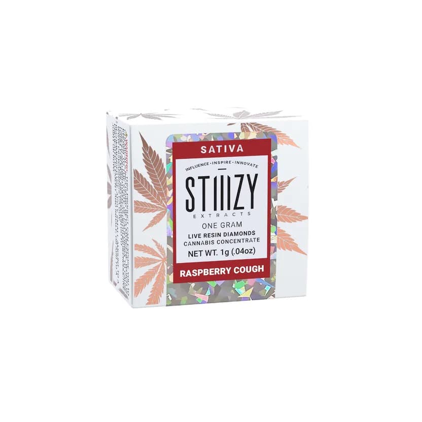 Stiiizy - Raspberry Cough Live Resin Diamonds 1g