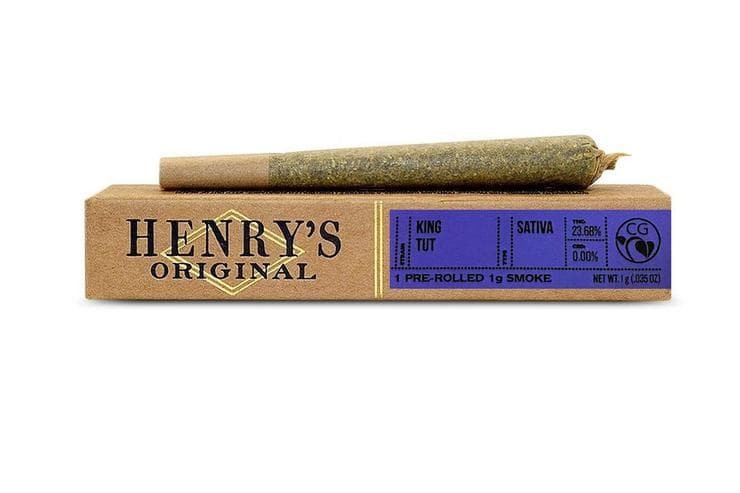 Henry's Original - King Tut Preroll 1g