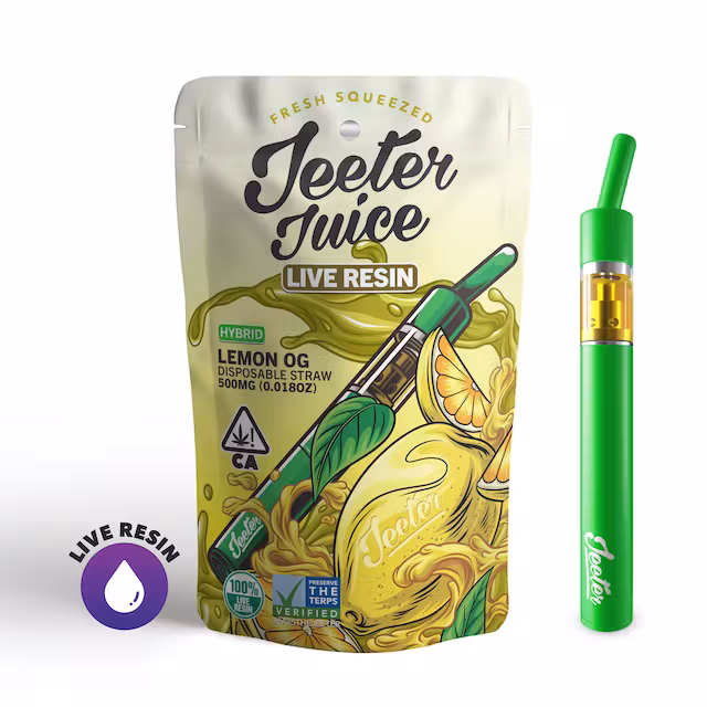 Jeeter - Lemon OG Live Resin Disposable .5g