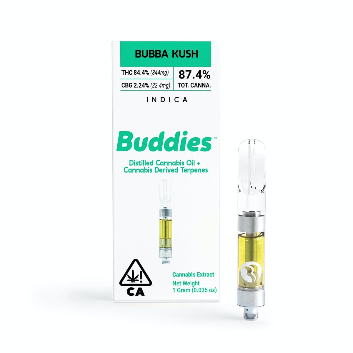 Buddies - Bubba Kush CDT 1g